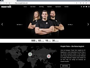 Gruppenfoto, Einsatz auf Internetseite