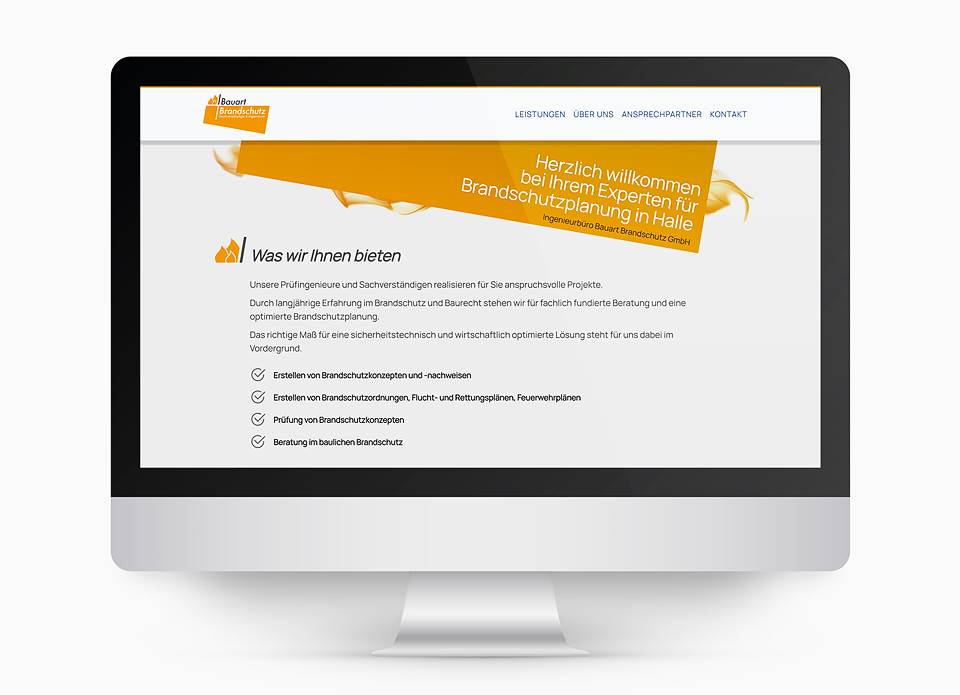 neue Internetseite von Bauart Brandschutz GmbH